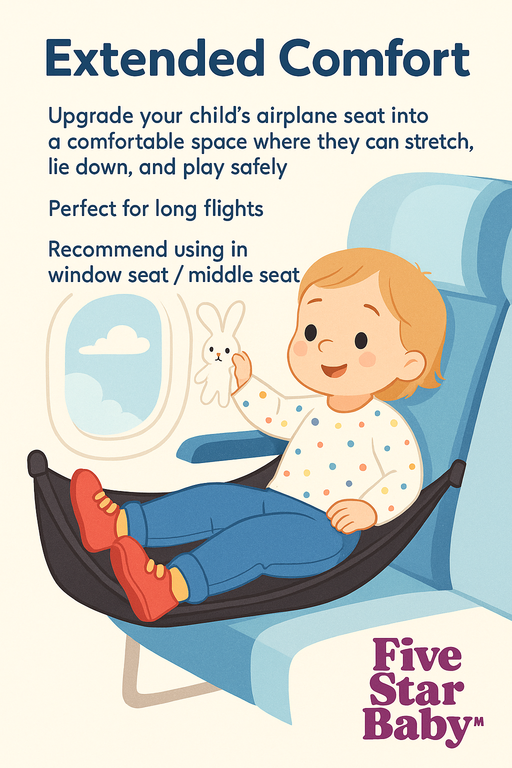 How to Make Air Travel with a Baby Easier – The Power of a Seat Extender Hammock