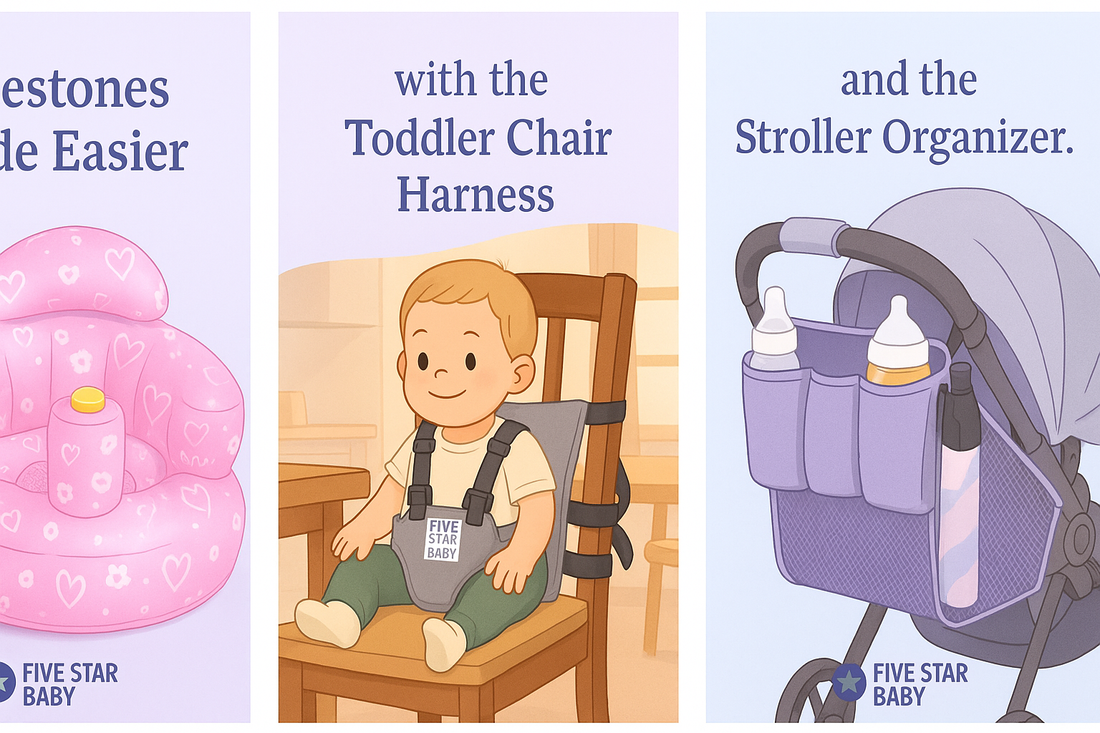 Supporting Baby’s Milestones with the Right Gear – From Sitting Up to Mealtime