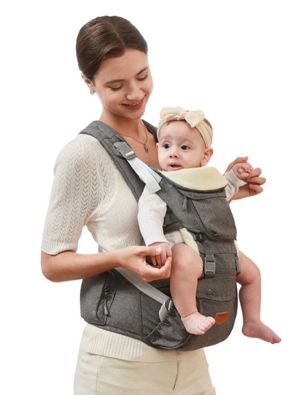 🍼 Embrace Comfort and Versatility with the Ergonomic 3-in-1 Baby Carrier and Hipseat