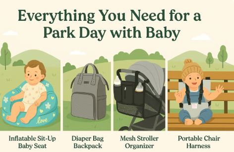 Everything You Need for a Park Day with Baby