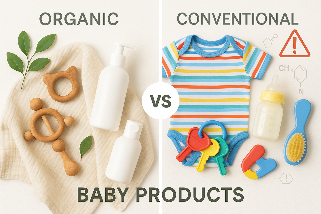 Organic vs Conventional Baby Products: Making the Right Choice for Your Little One